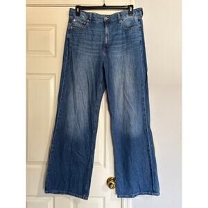 Aeropostale High Rise Wide Leg Jeans